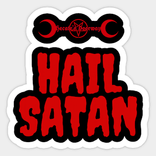 Hail Satan Sticker